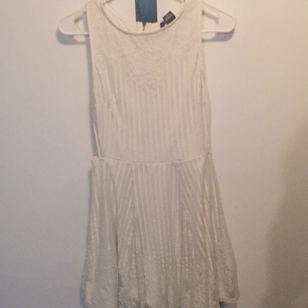 Dress with open sides